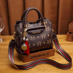 Genuine Leather Bag Women's Bag 2025 New Trendy Fashion Versatile Cowhide Crossbody Bag Women's Atmospheric Handbag Shoulder Bag